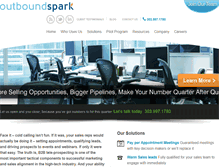 Tablet Screenshot of outboundspark.com